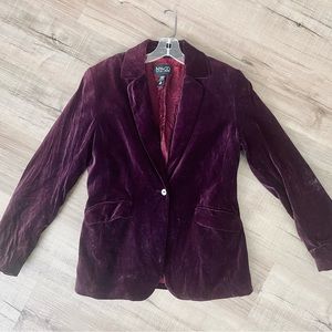 Velvet Blazer